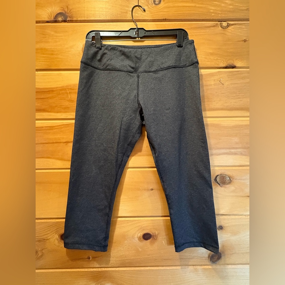 lululemon athletica Charcoal Cropped Leggings